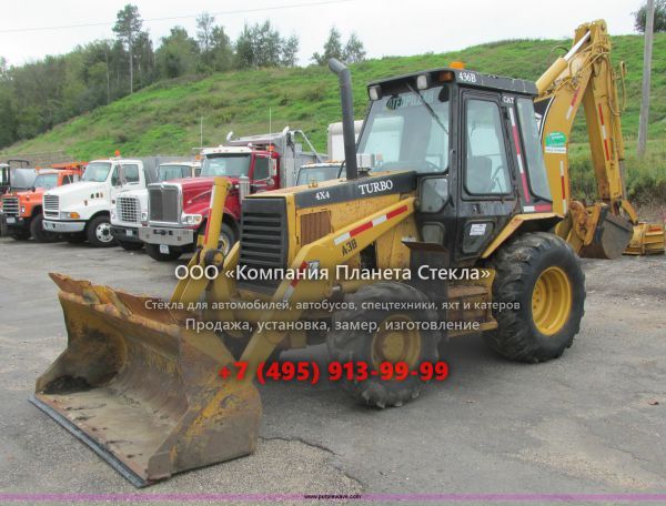 Стекло для экскаваторов-погрузчиков Caterpillar 436B