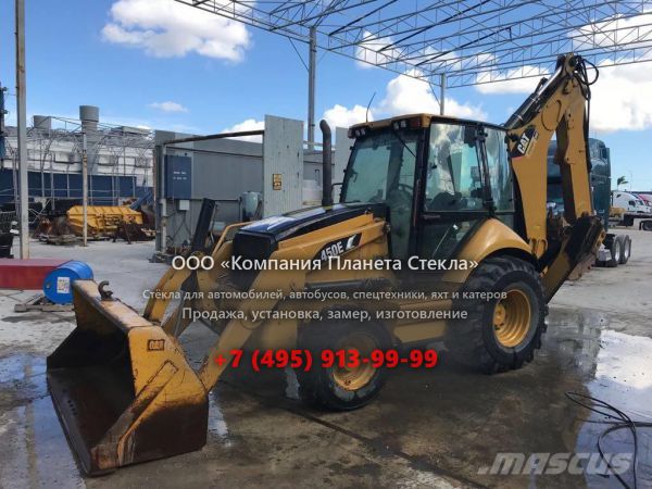 Стекло для экскаваторов-погрузчиков Caterpillar 450E