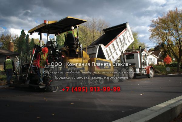 Стекло для асфальтоукладчиков Caterpillar AP555F