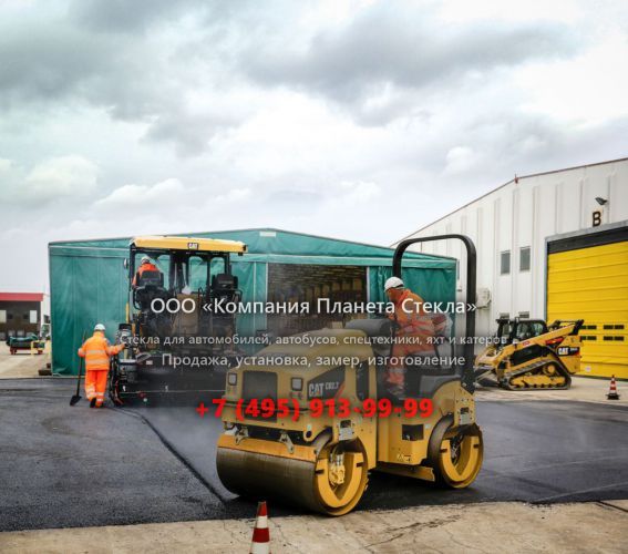 Стекло для асфальтовых катков Caterpillar CB2.9