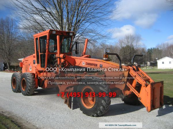 Стекло для грейдеров Champion 716A