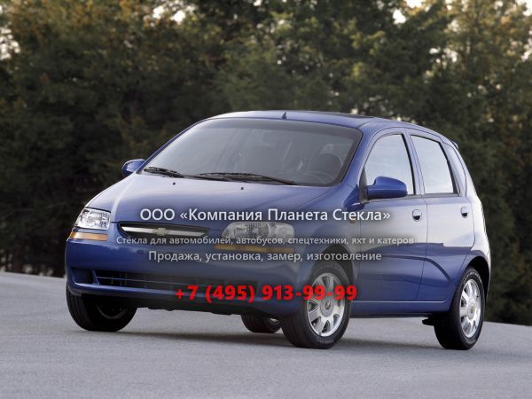 Стекло для Chevrolet Aveo хетчбэк 2003 - 2008, T200