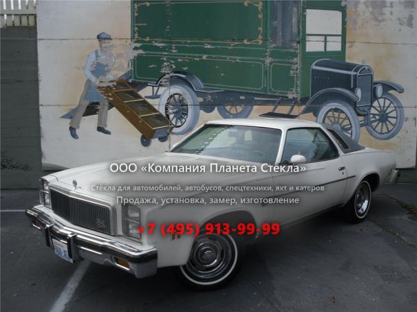 Стекло для Chevrolet Chevelle Classic купе 1977, 3 поколение [4-й рестайлинг]