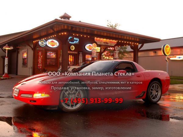 Стекло для Chevrolet Corvette Z06 купе 1997 - 2004, C5