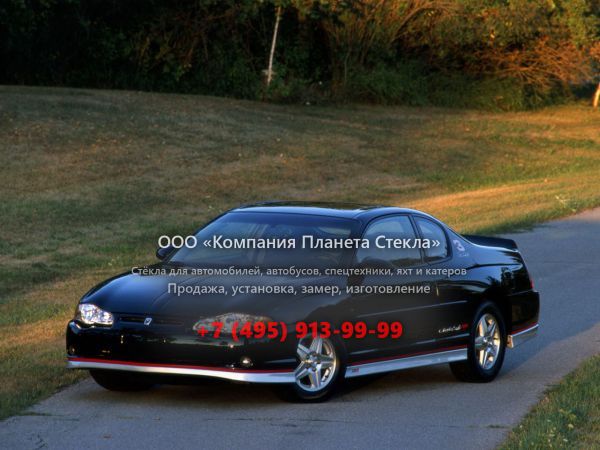 Стекло для Chevrolet Monte Carlo SS Dale Earnhardt Signature Edition купе 1999 - 2005, 6 поколение
