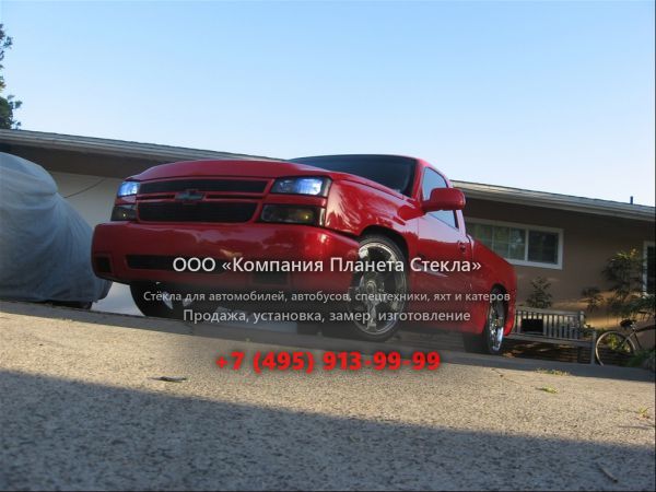 Стекло для Chevrolet Silverado SS Regular Cab пикап 2002 - 2007, GMT800 [рестайлинг]