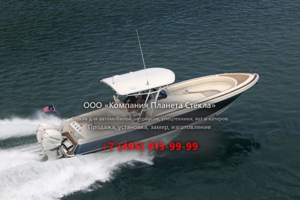 Стекло для катер с центральной консолью Chris-Craft Catalina 30