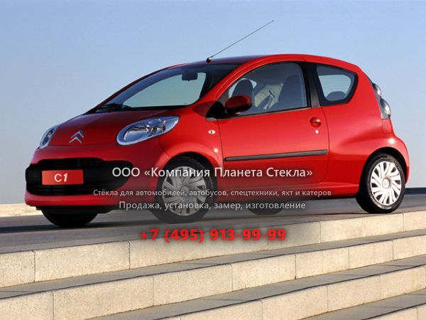 Стекло для Citroen C1 хетчбэк 2005 - 2008, 1 поколение