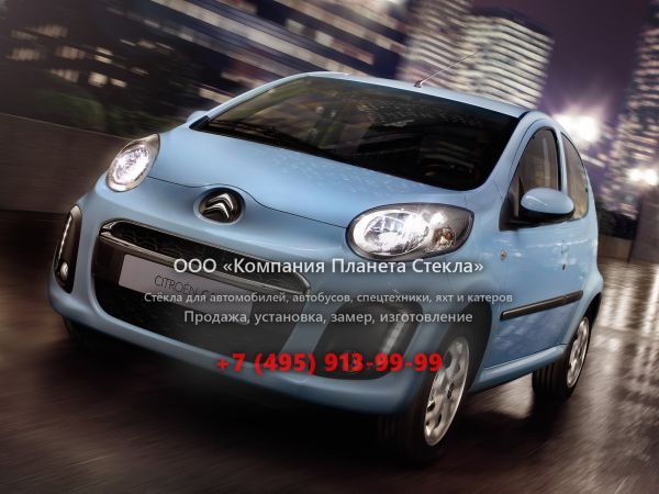 Стекло для Citroen C1 хетчбэк 2012 - 2016, 1 поколение [2-й рестайлинг]