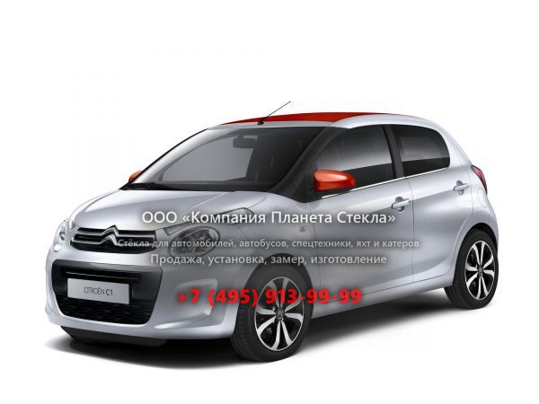 Стекло для Citroen C1 хетчбэк 2014 - 2018, 2 поколение