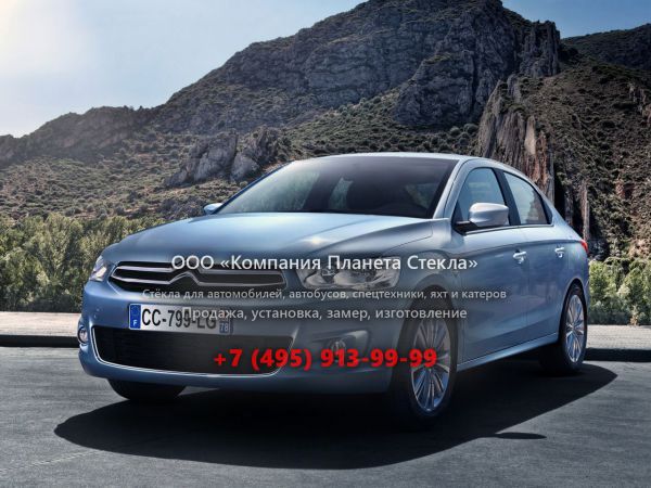 Стекло для Citroen C-Elysee седан 2012 - 2017, 2 поколение