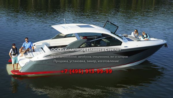 Стекло для катер с хардтопом, с каютой, круизер Cobalt Boats Cobalt A36