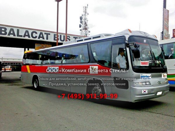 Стекло для туристический автобус Daewoo BH-116