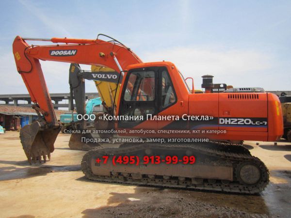 Стекло для гусеничных экскаваторов Daewoo DH220LC