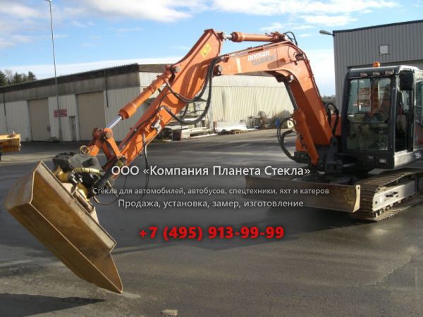 Стекло для гусеничных экскаваторов Daewoo SOLAR 75