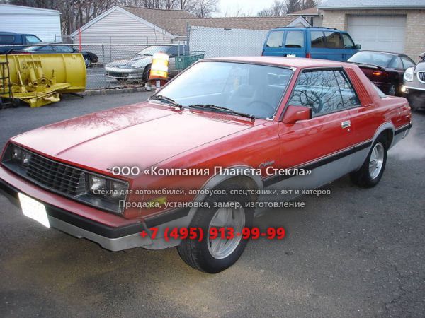 Стекло для Dodge Challenger купе 1981 - 1984, 2 поколение [рестайлинг]