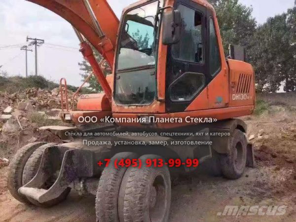 Стекло для колёсных экскаваторов Doosan DH130W