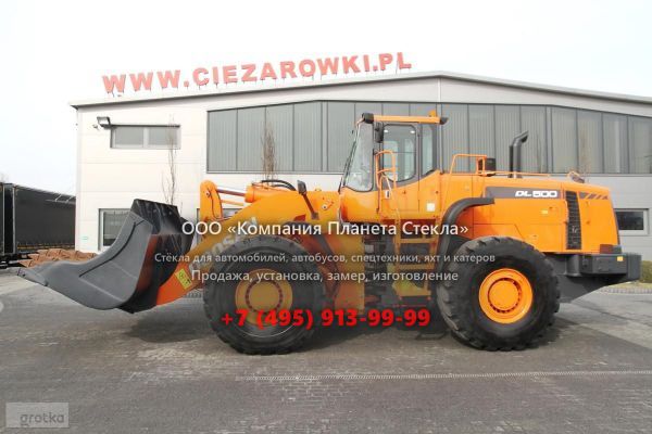 Стекло для колёсных погрузчиков Doosan DL500