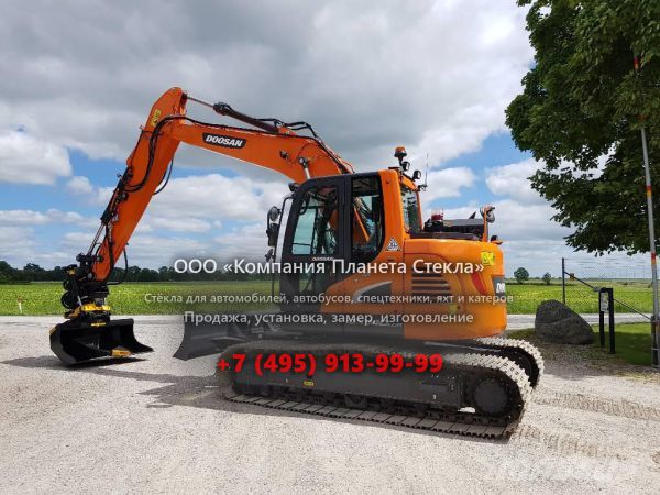 Стекло для гусеничных экскаваторов Doosan DX140LC