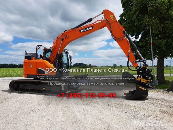 Стекло для гусеничных экскаваторов Doosan DX140LC