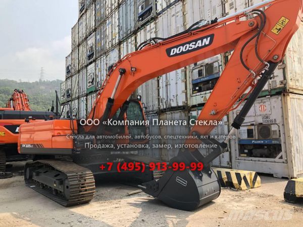 Стекло для гусеничных экскаваторов Doosan DX225LC