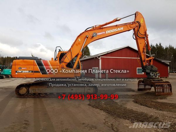 Стекло для гусеничных экскаваторов Doosan DX255LC