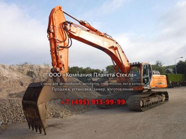 Стекло для гусеничных экскаваторов Doosan DX340LC