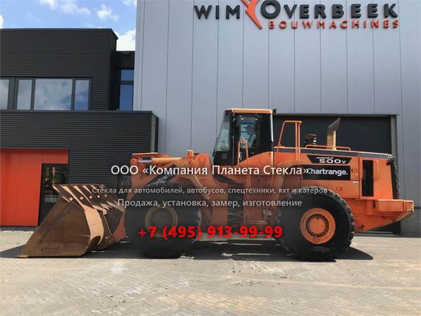 Стекло для колёсных погрузчиков Doosan Mega 500-V