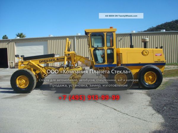 Стекло для грейдеров Dresser 830