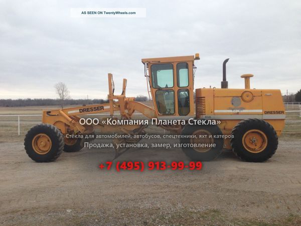 Стекло для грейдеров Dresser 850