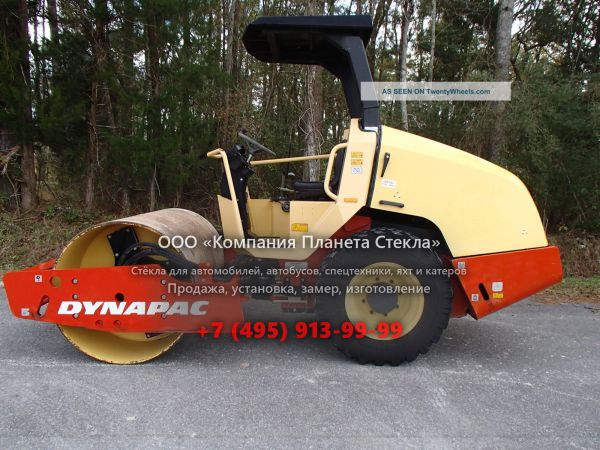 Стекло для грунтовых катков Dynapac CA144D