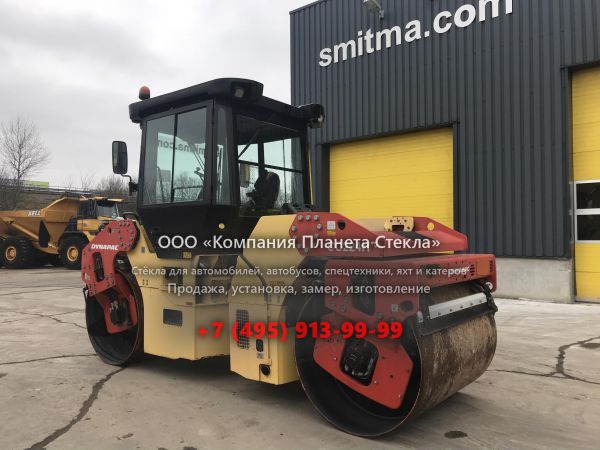 Стекло для гладковальцовых катков Dynapac CC224HF