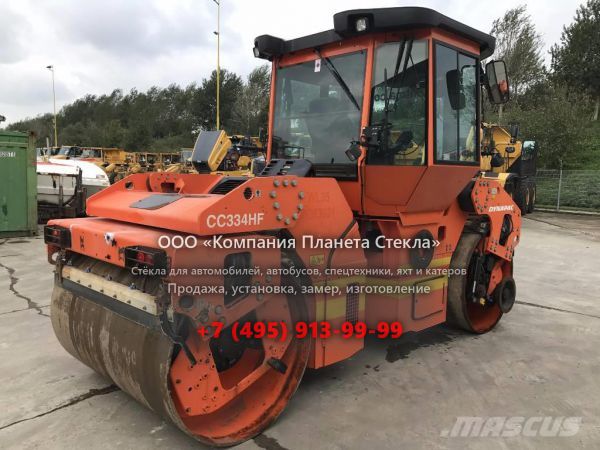 Стекло для гладковальцовых катков Dynapac CC334HF