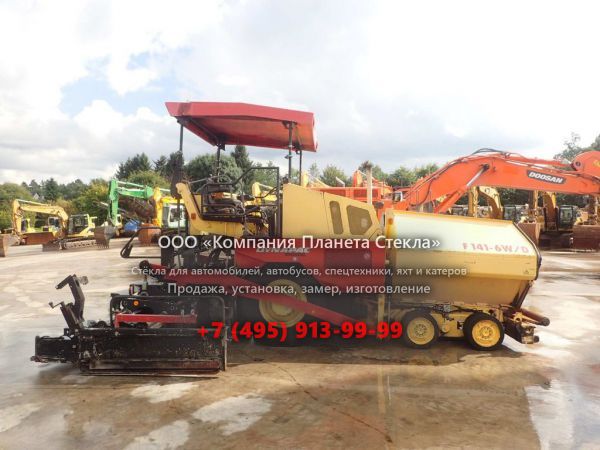 Стекло для колёсных асфальтоукладчиков Dynapac F6-4W