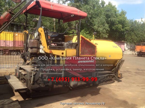 Стекло гусеничных асфальтоукладчиков Dynapac F6C