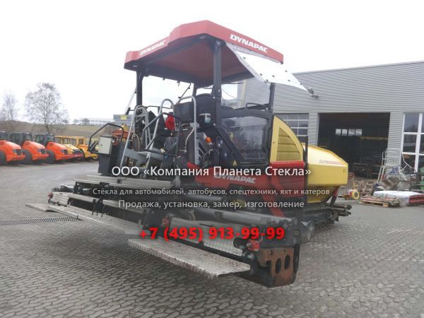 Стекло для гусеничных асфальтоукладчиков Dynapac SD2500CS
