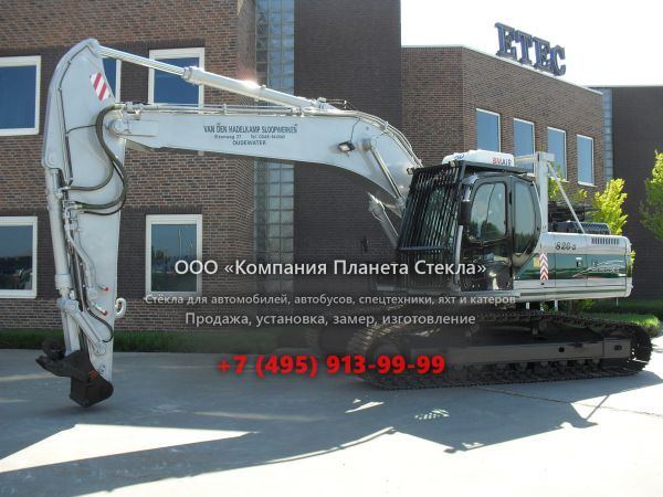 Стекло для гусеничных экскаваторов ETEC 826-II RLC