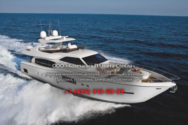 Стекло для моторная яхта с флайбриджем Ferretti Yachts Altura 840
