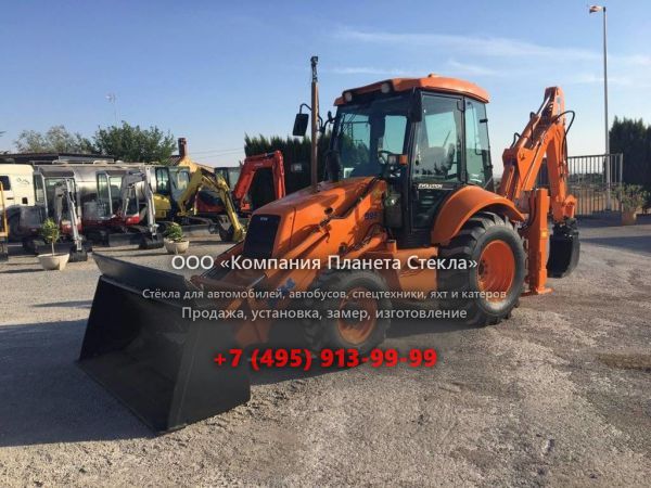 Стекло для экскаваторов-погрузчиков Fiat Kobelco B 95