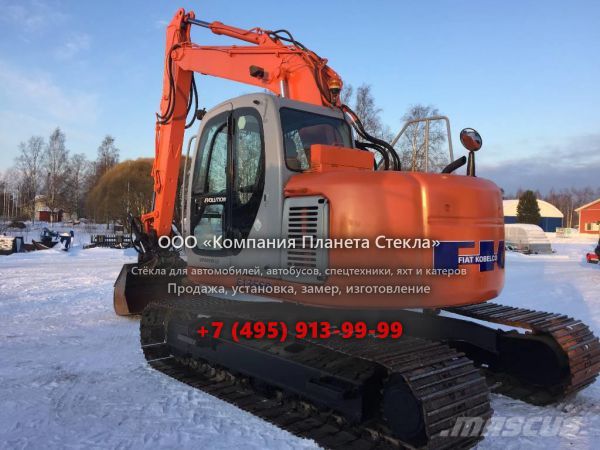 Стекло для гусеничных экскаваторов Fiat Kobelco E135
