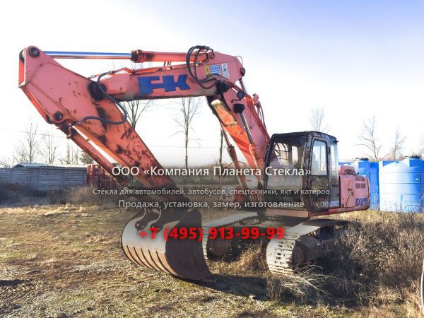 Стекло для гусеничных экскаваторов Fiat Kobelco EX 215