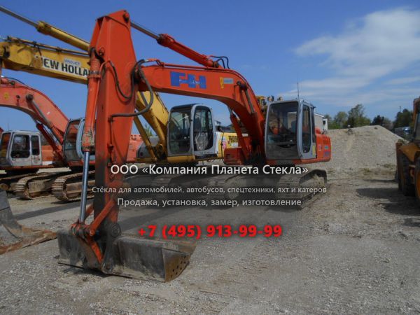 Стекло для гусеничных экскаваторов Fiat Kobelco EX 215E