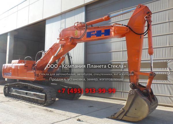 Стекло для гусеничных экскаваторов Fiat Kobelco EX 235
