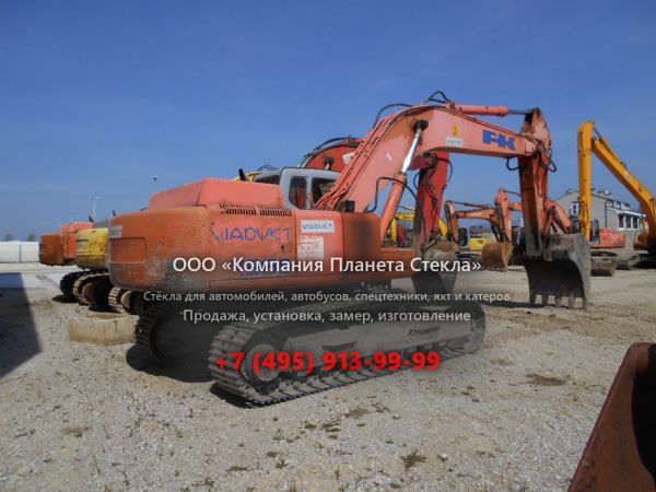 Стекло для гусеничных экскаваторов Fiat Kobelco EX 285