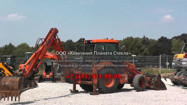 Стекло для экскаваторов-погрузчиков Fiat Kobelco FB 100