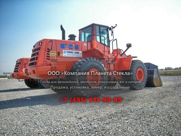 Стекло для грейдеров Fiat Kobelco G140