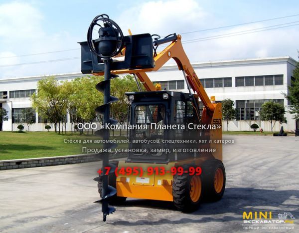 Стекло для мини-погрузчиков с бортовым поворотом Forway FW550