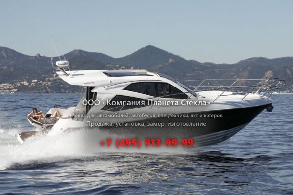 Стекло для моторная яхта с хардтопом, круизер Galeon 350 HTC