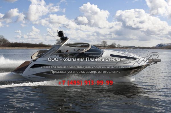 Стекло для моторная яхта открытая, круизер Galeon 385 Open