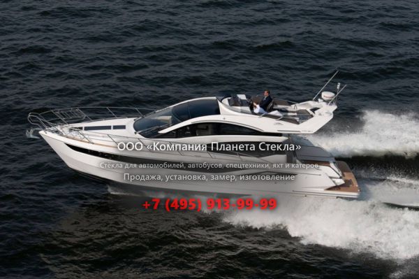 Стекло для моторная яхта с флайбриджем Galeon 430 Skydeck